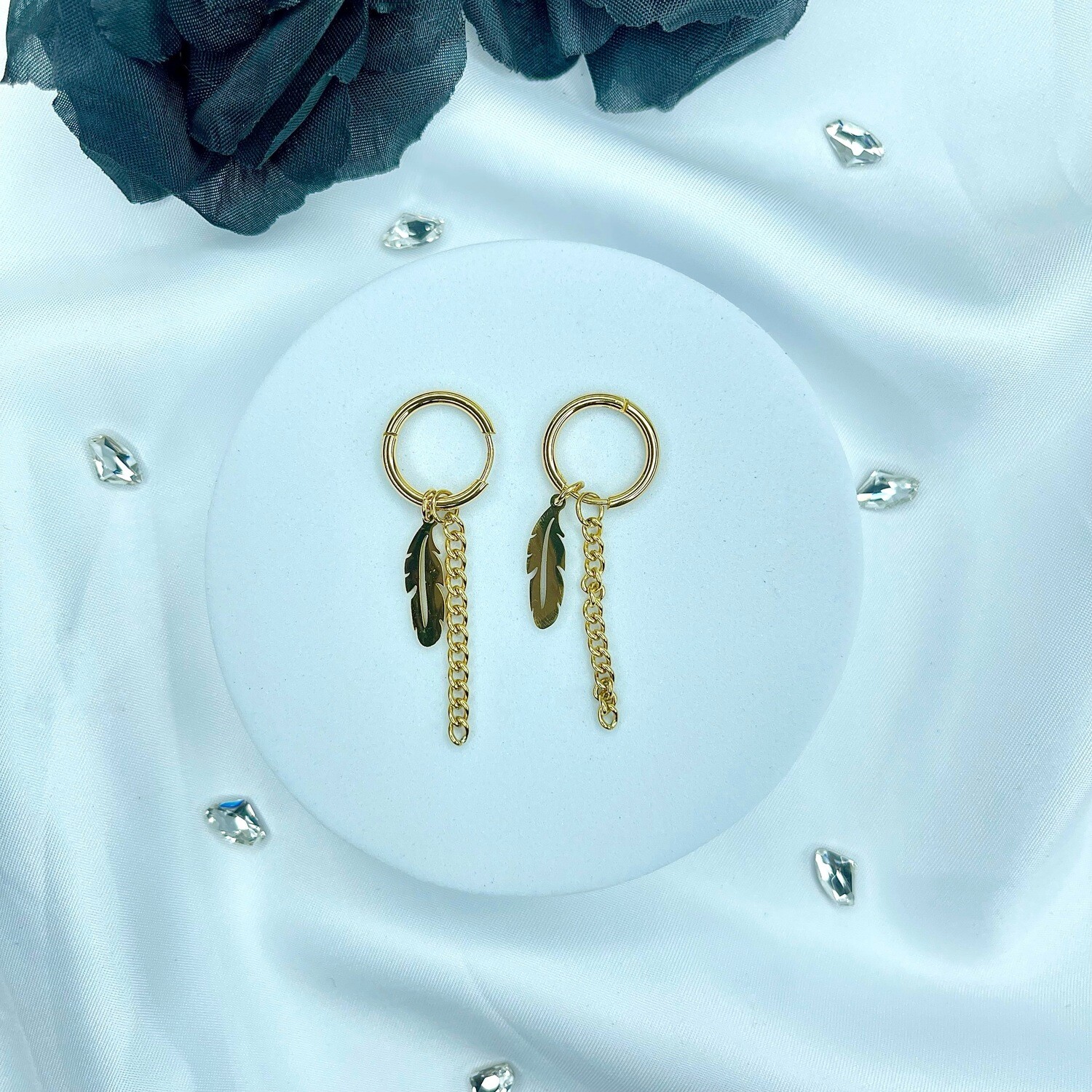 Boucle d’Oreille Manuella - Couleur Or