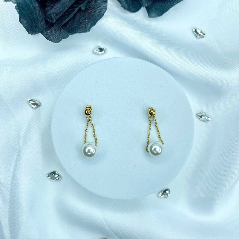 Boucle d’Oreille Perla - Couleur Or