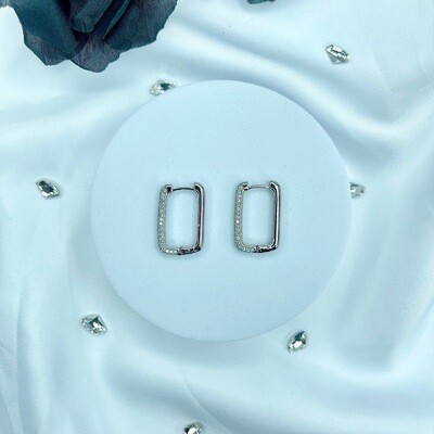 Boucle d’Oreille Sonya - Couleur Argent