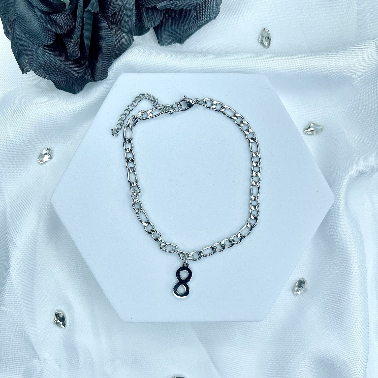 Bracelet de cheville Adrianna - Couleur Argent