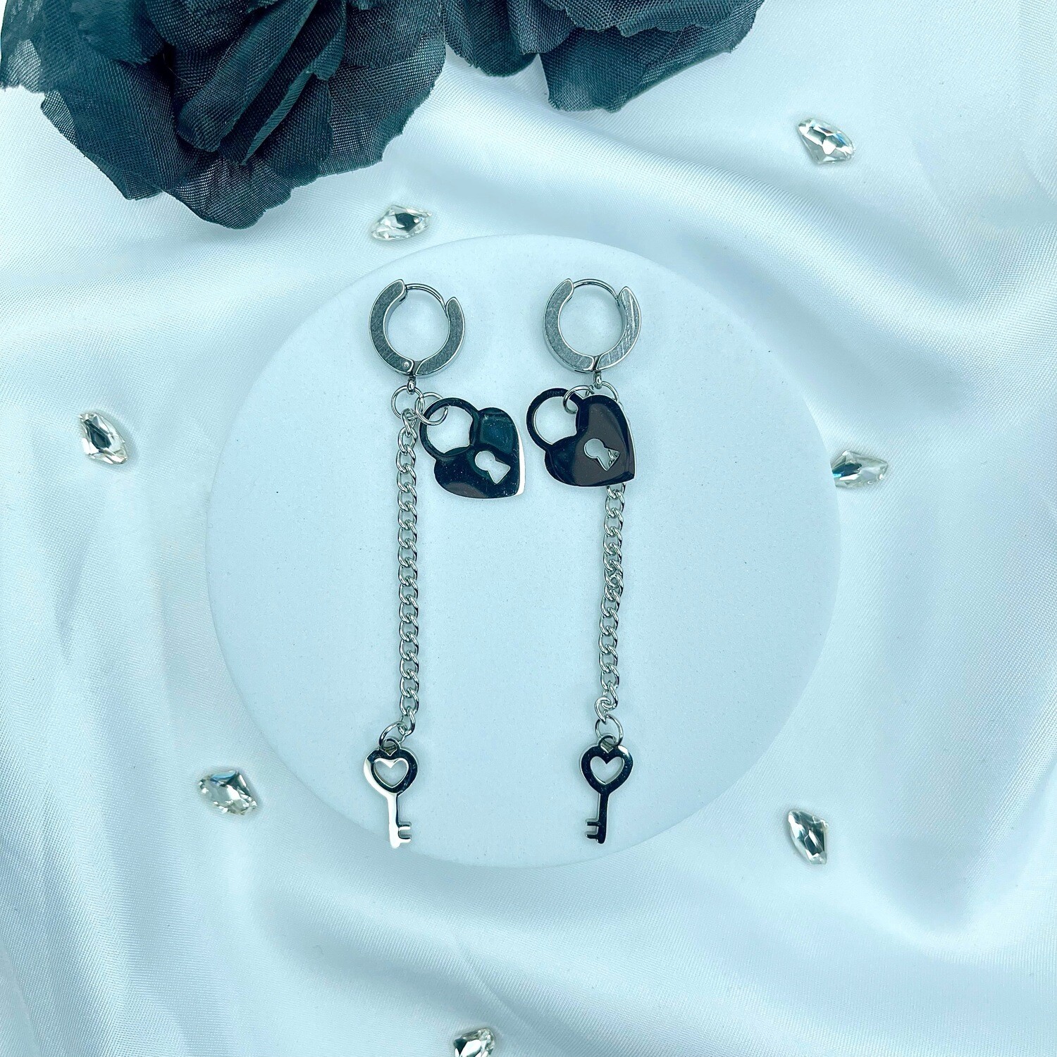 Boucle d’Oreille Ylanna - Couleur Argent