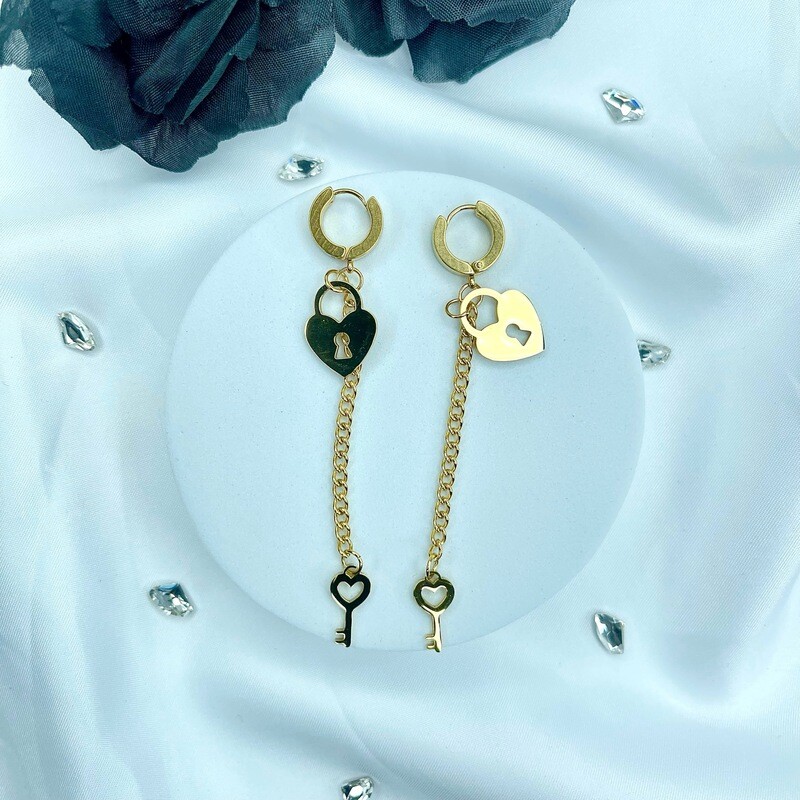 Boucle d’Oreille Ylanna - Couleur Or