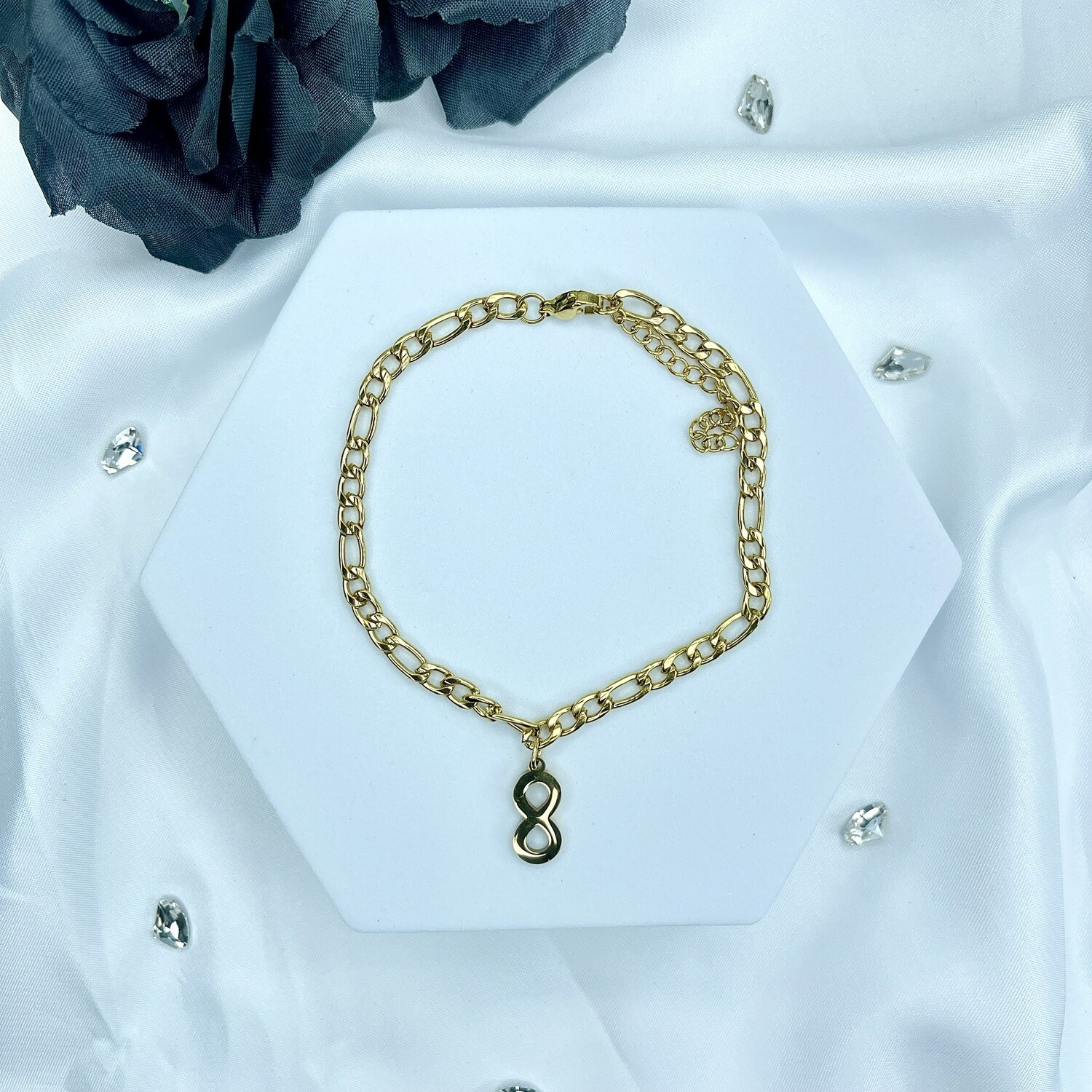 Bracelet de cheville Adrianna - Couleur Or