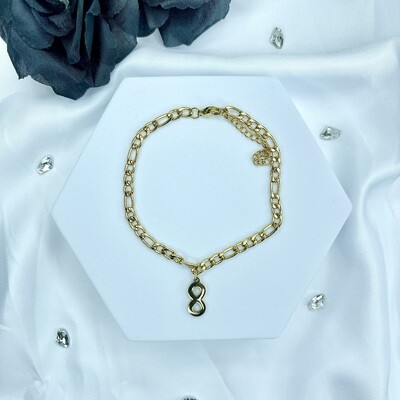 Bracelet de cheville Adrianna - Couleur Or