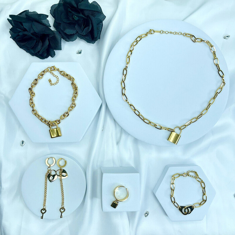 Composition de Bijoux Ylanna - Couleur Or