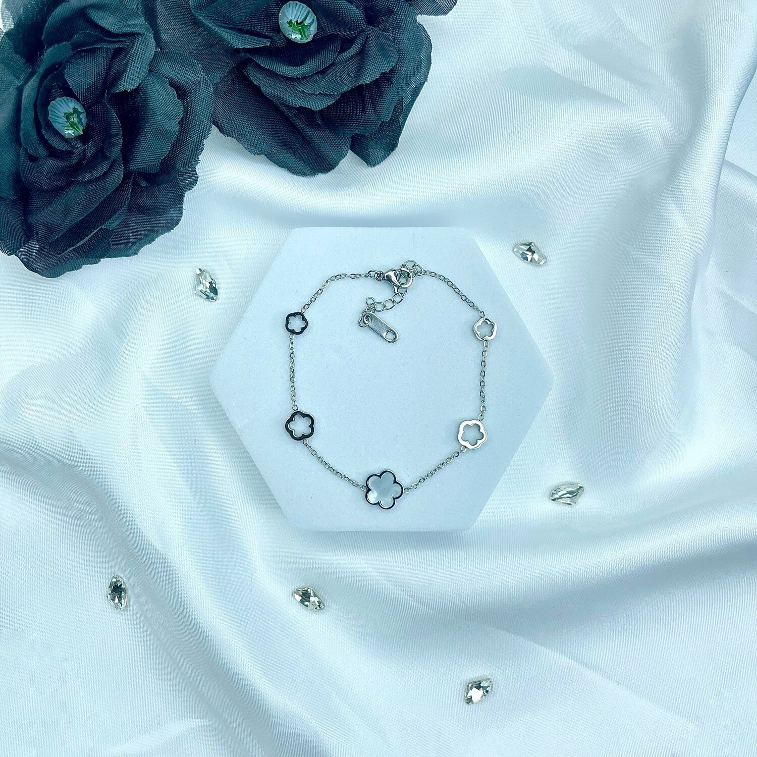 Bracelet Eva - Couleur Argent