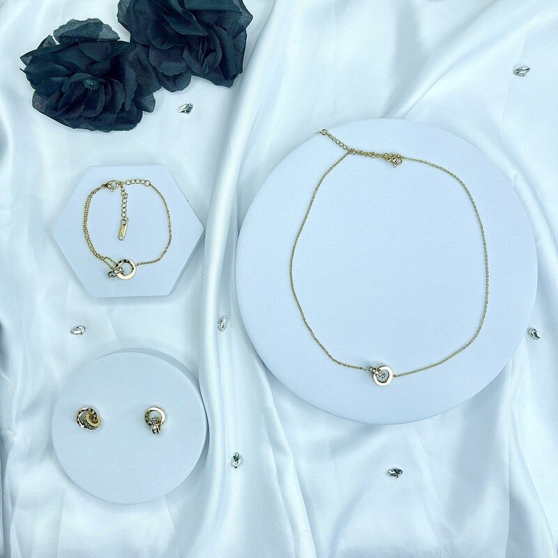 Composition de Bijoux Miléna - Couleur Or