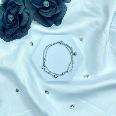 Bracelet Céline - Couleur Argent