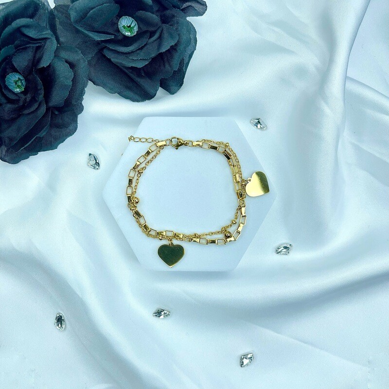 Bracelet Romane - Couleur Or