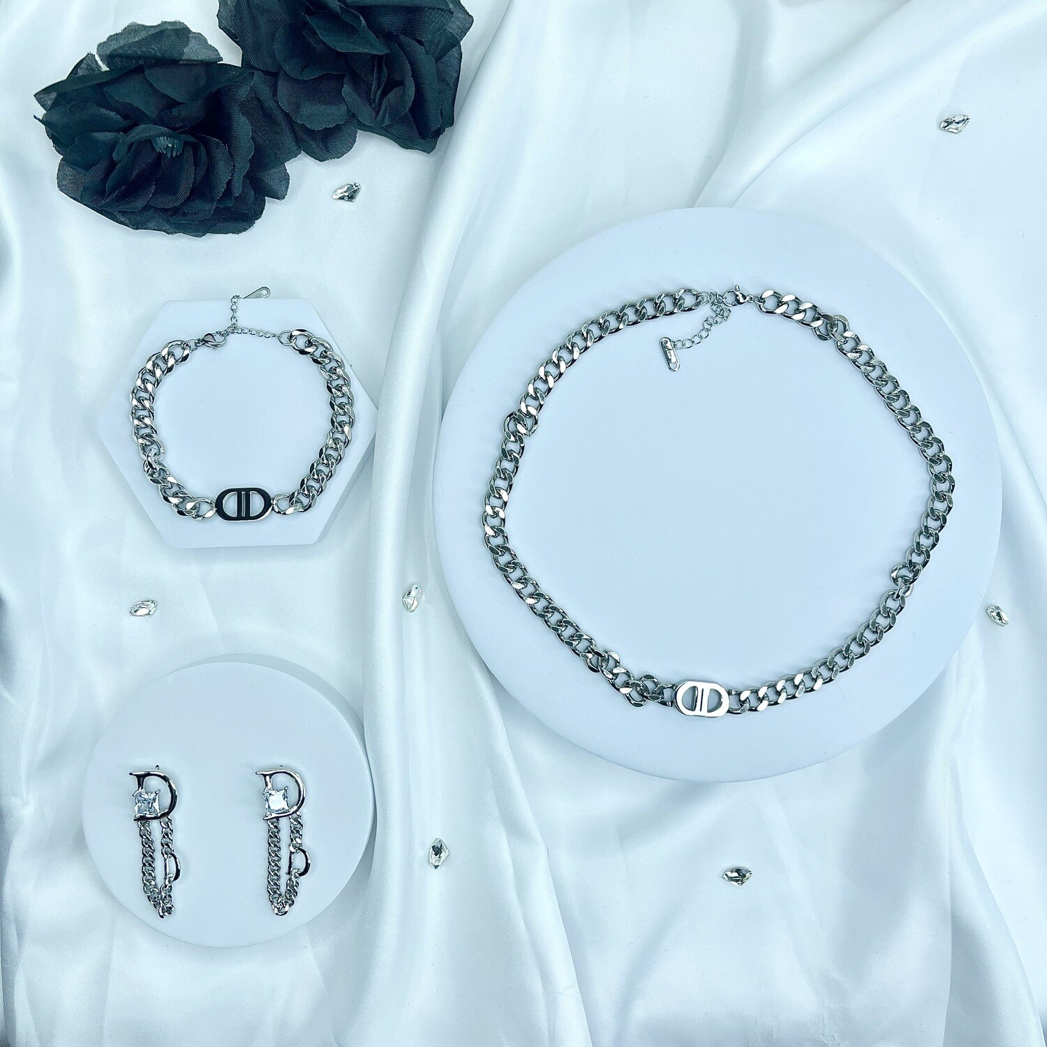 Composition de Bijoux Himaya - Couleur Argent