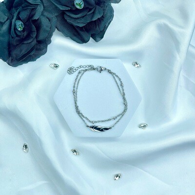 Bracelet Manuella - Couleur Argent