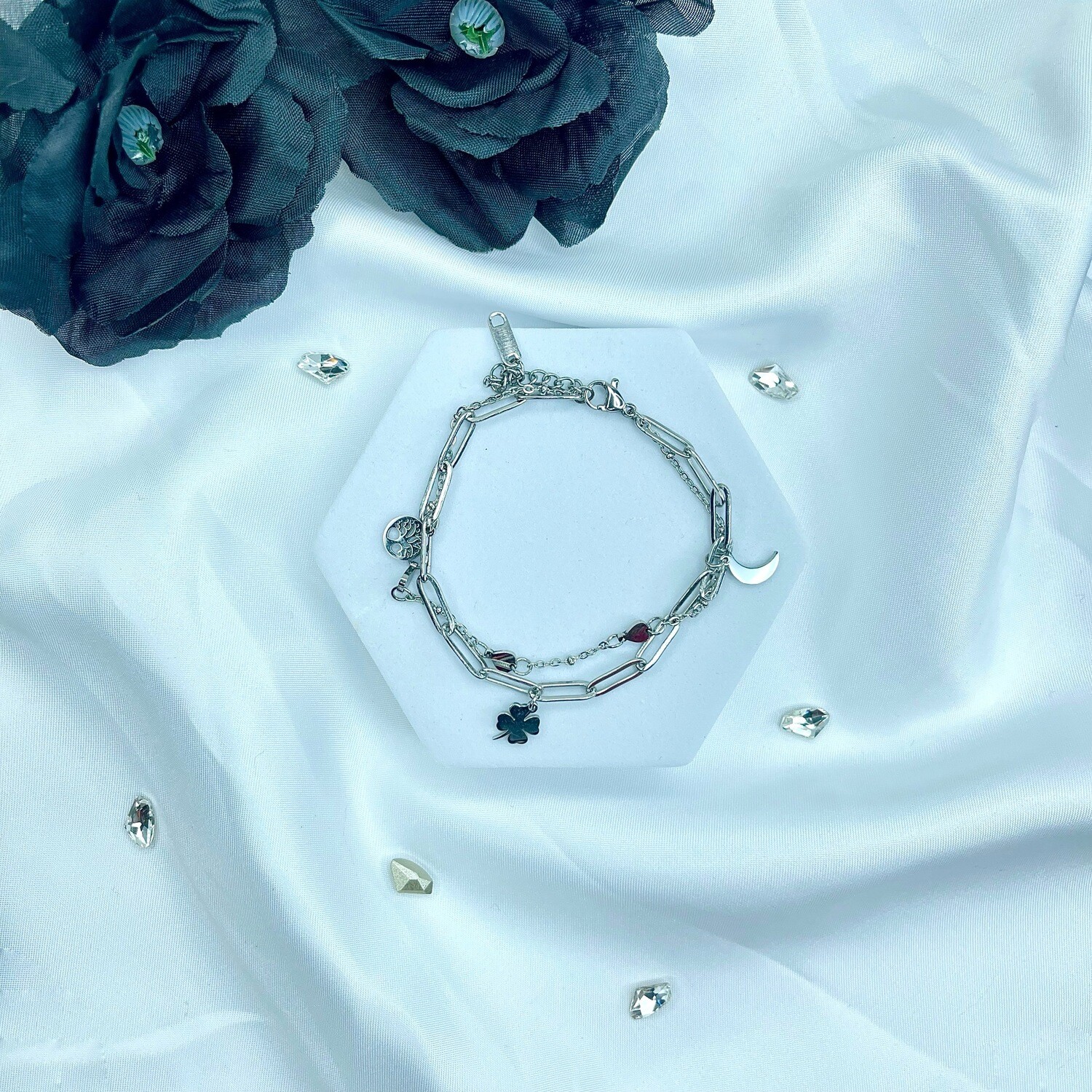 Bracelet Stella - Couleur Argent