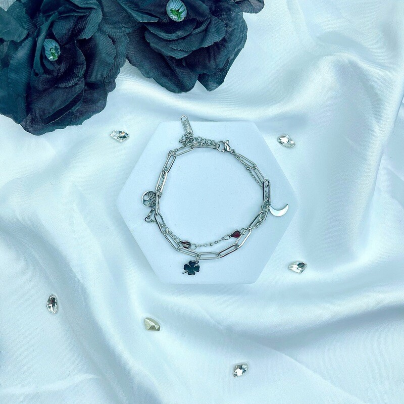 Bracelet Stella - Couleur Argent