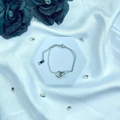 Bracelet Miléna - Couleur Argent
