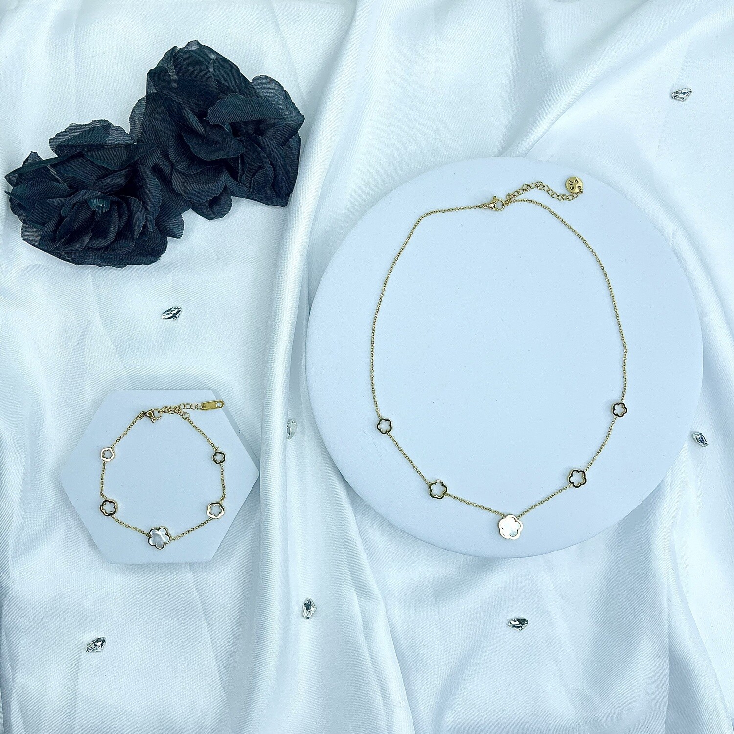 Composition de Bijoux Eva - Couleur Or