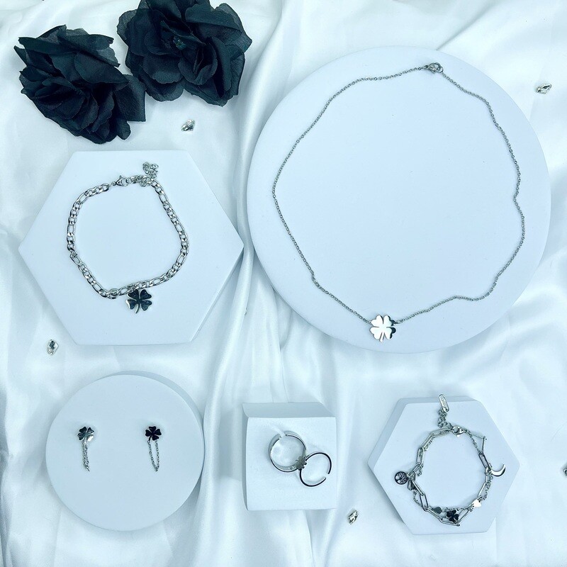 Composition de Bijoux Stella - Couleur Argent