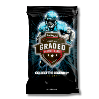 Collect The Legends® Football Mystery Pack Graded Cards