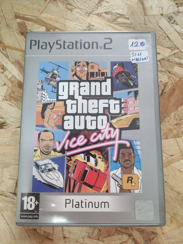 GTA VICE CITY PLATINUM PS2