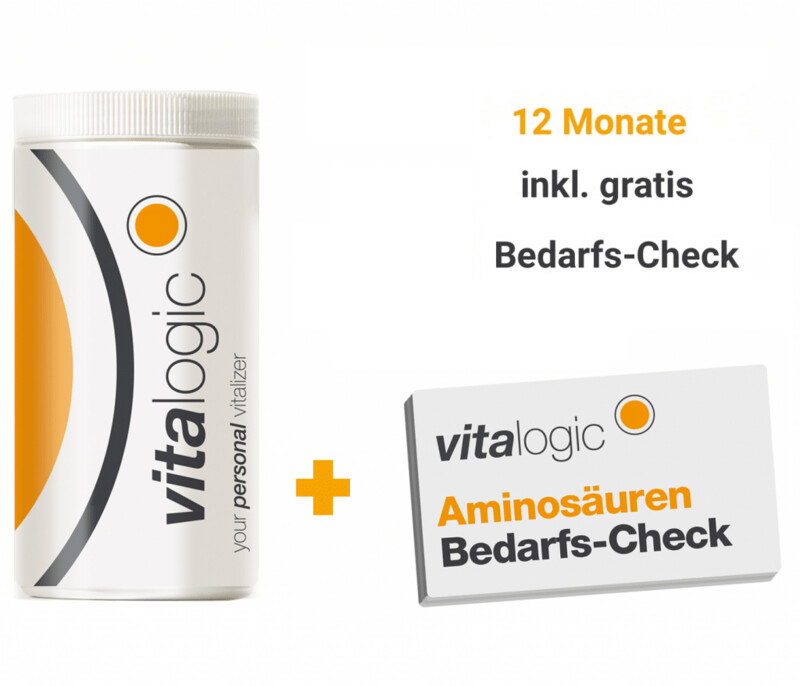 Neukunden: Valuepack365P/ JahrespaketP - 365d Vitalogic PUR (F, Aminosäuren only)