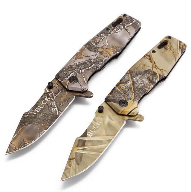 BUCK HUNTING KNIFE, BUCK FOLDING KNIFE X69B