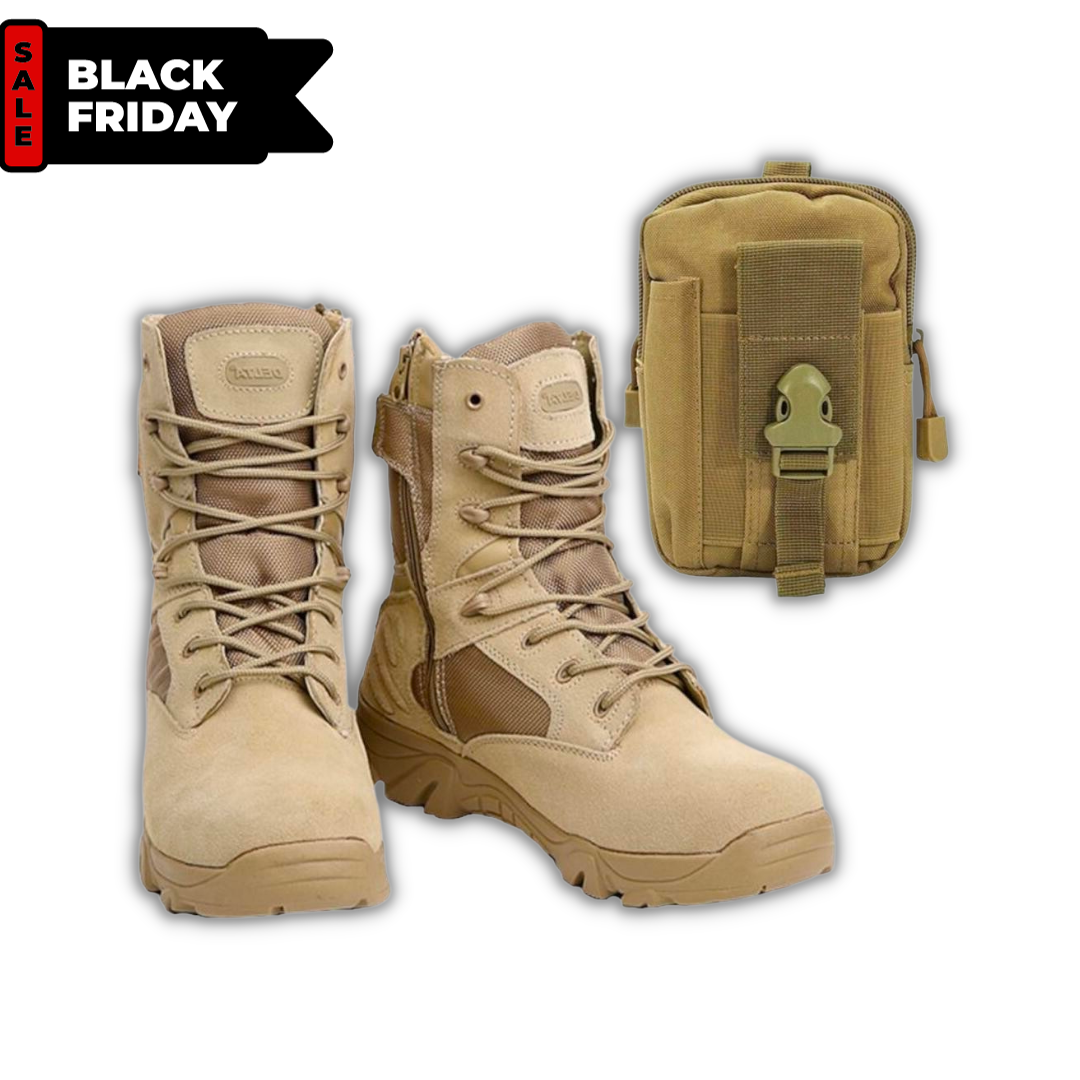 Delta Tactical Boots Combo- Tan Color
