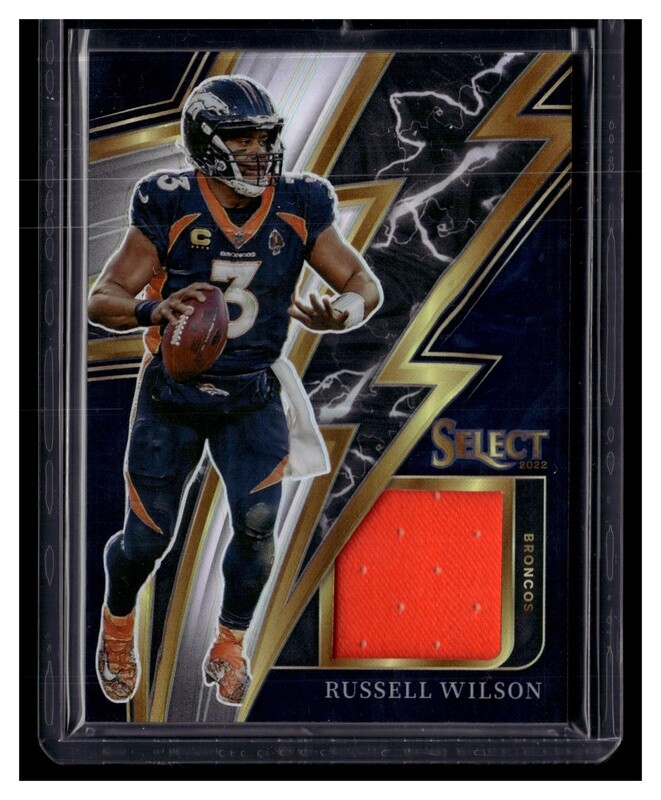 2022 select Russel Wilson sparks Patch /99