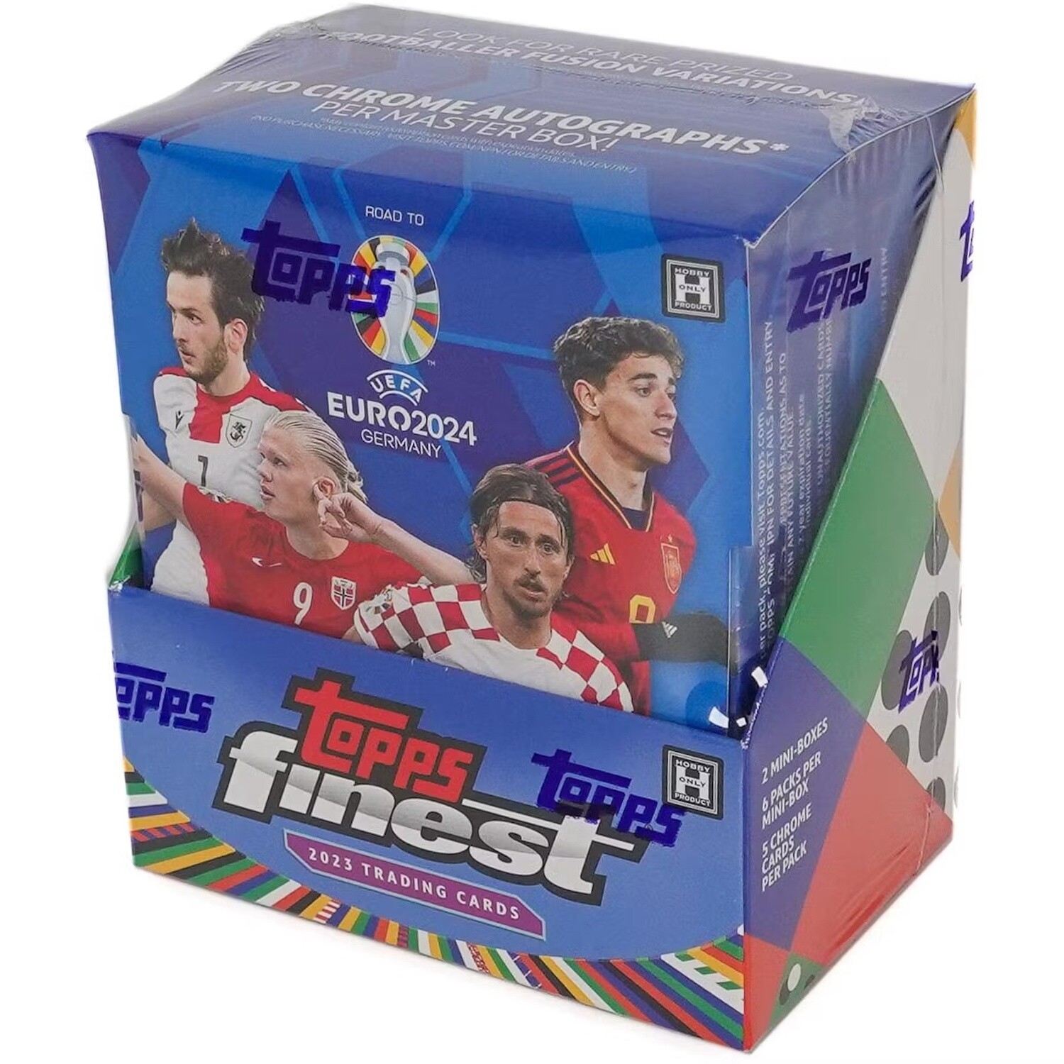 2025 Topps Finest Road to UEFA Euro Soccer Hobby Box