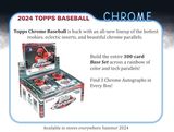 2024 Topps Chrome Baseball Jumbo Box