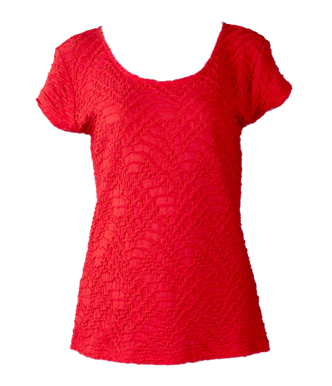Blusa roja con detalles