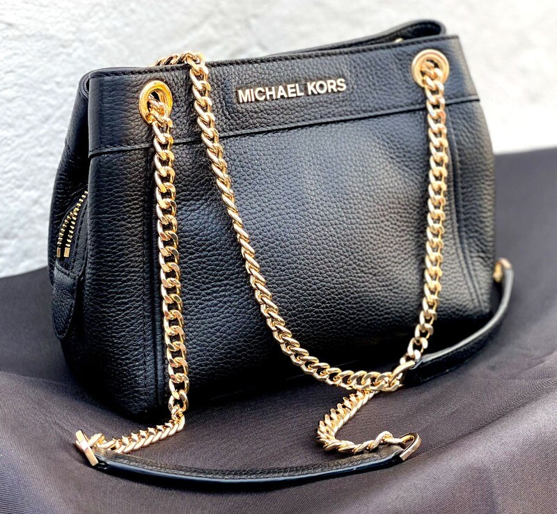 Bolsa negra michael kors hotsell