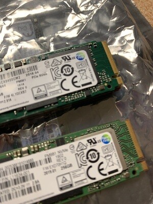 256 GB Samsung Nvme SSD Hard Drive