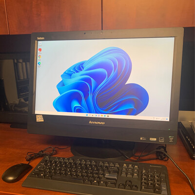 Complete Lenovo 23” AIO System W/windows 11Pro