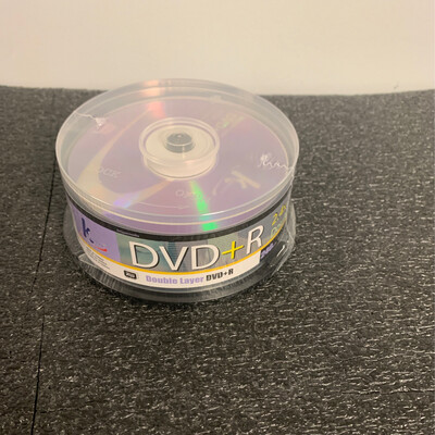 25 Pack Double Layer DVD+R 8.5 GB