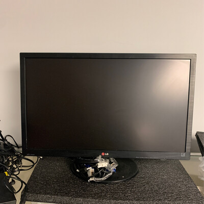 LG 27EN43 27” Full HD LED Monitor With Power Supply And Cables