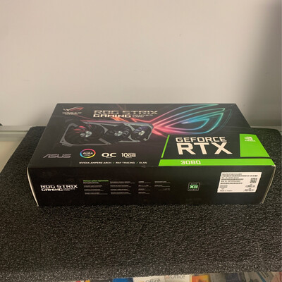 ASUS GeForce RTX 3080 ROG STRIX Gaming Graphic Card - New