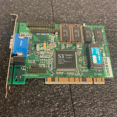 Stealth 64 Video 2001 Series S3 PCI Video Card