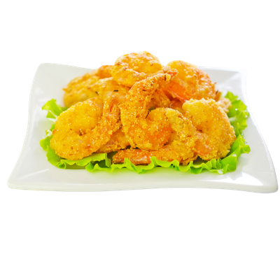 Shrimp in a Basket