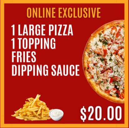 Large + Fries + Dip