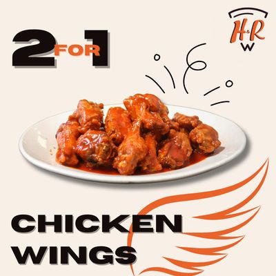 2 for 1 Wings