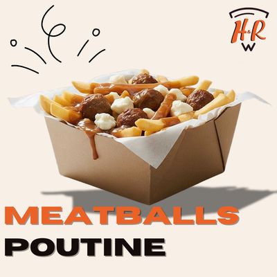 Meatballs Poutine