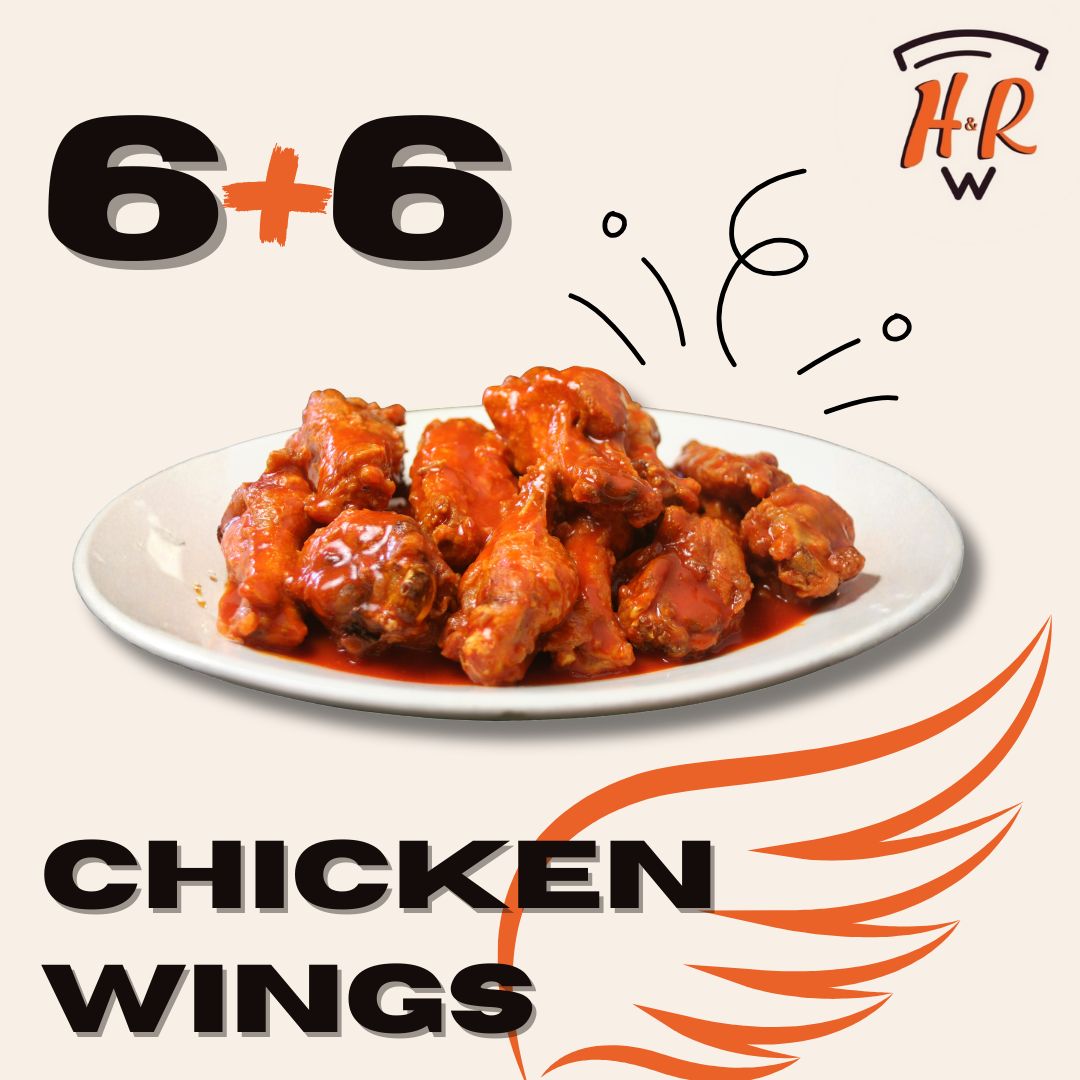 6+6 wings Free