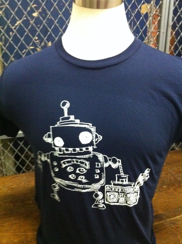 Wasted Sun Robot Tee
