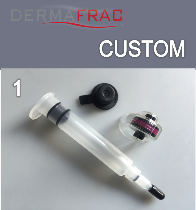 1 Syringe. + 1 - 0.5mm / DermaFRAC™ Single TK CUSTOM