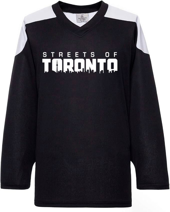 The Skyline Hockey Jersey in Black