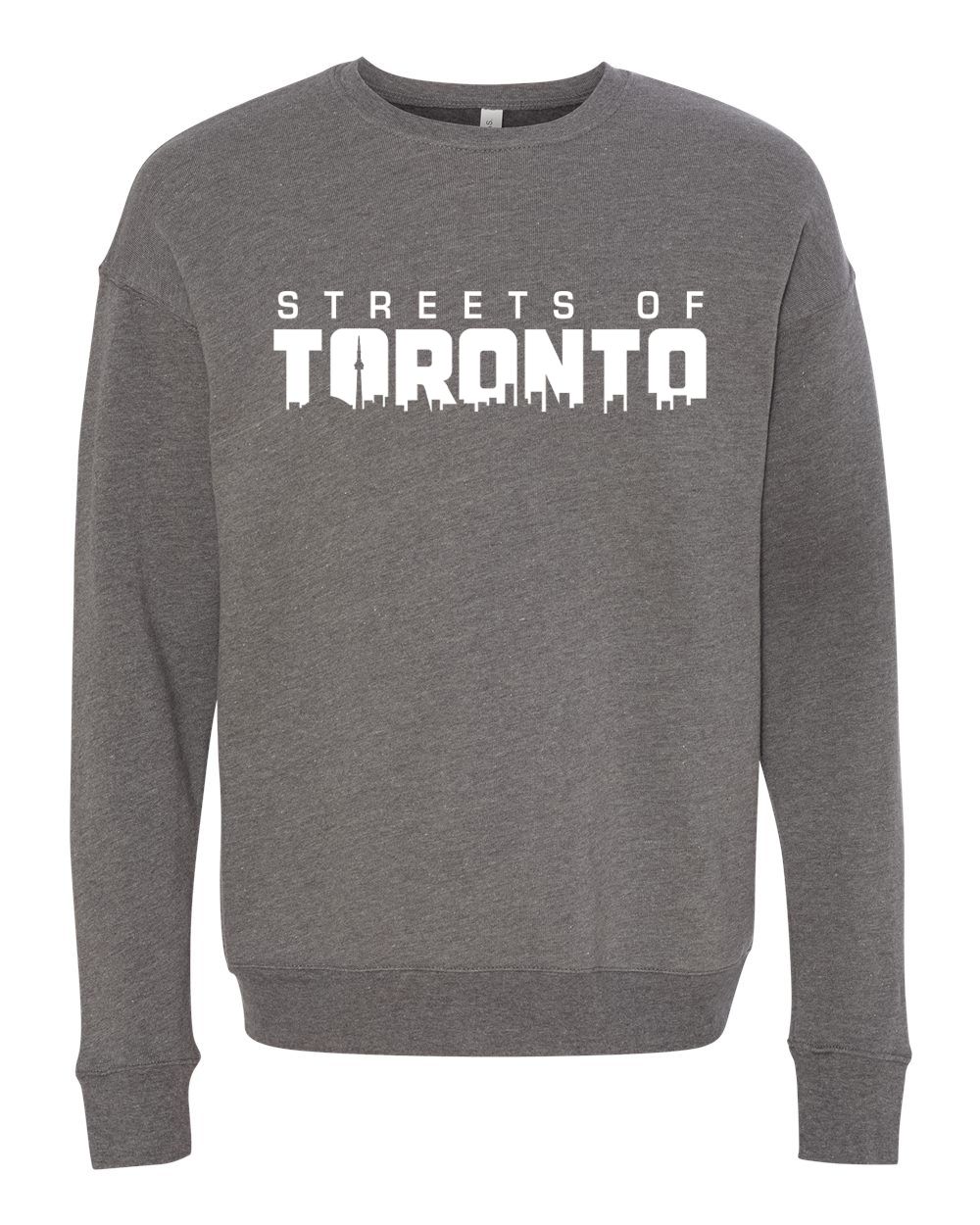 The Skyline Crewneck in Dark Grey