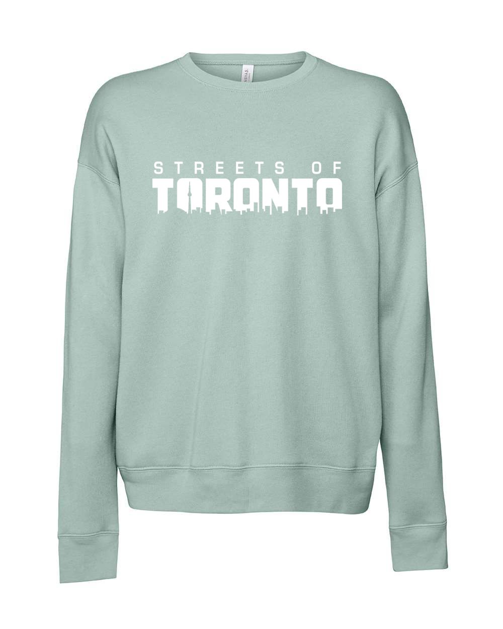 The Skyline Crewneck in Sage