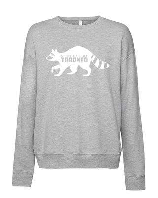 The Raccoon Crewneck in Black