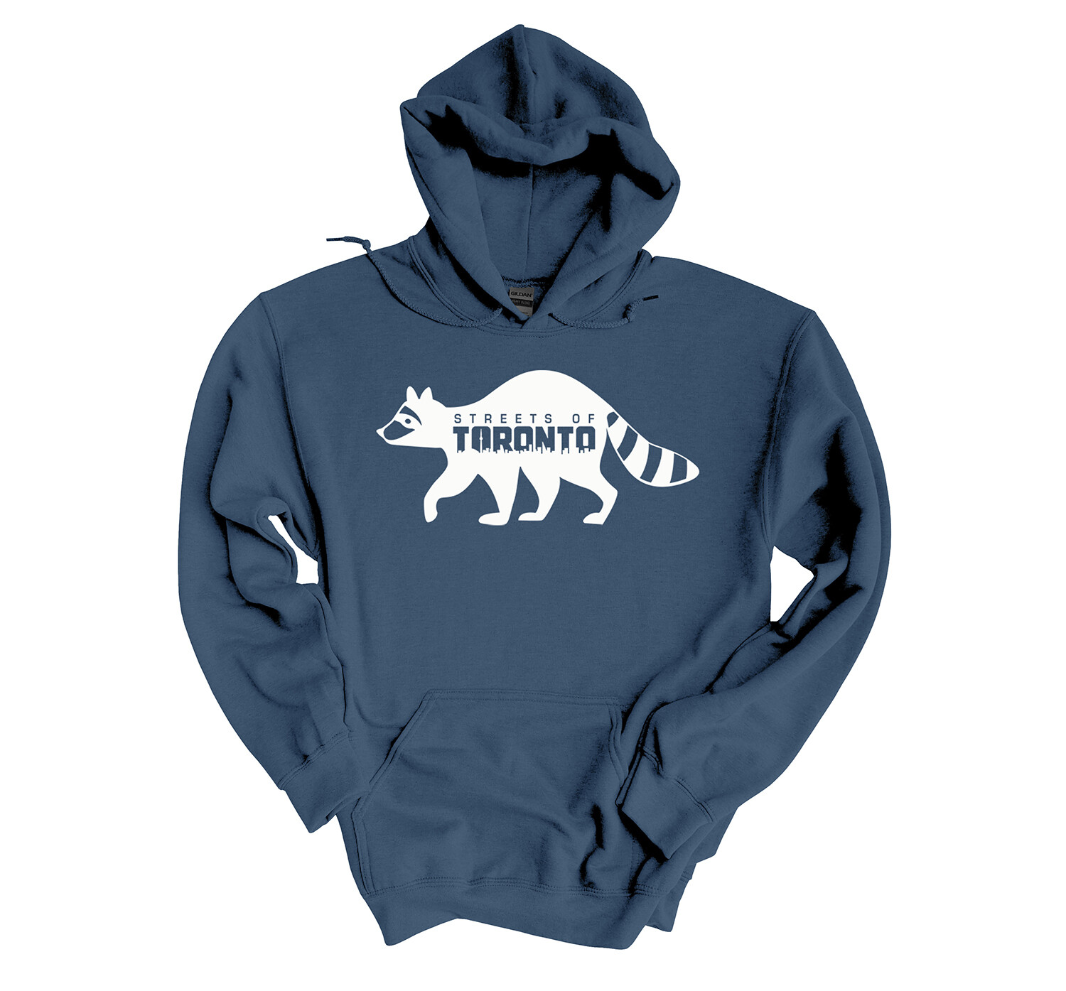 The Raccoon Hoodie in Blue