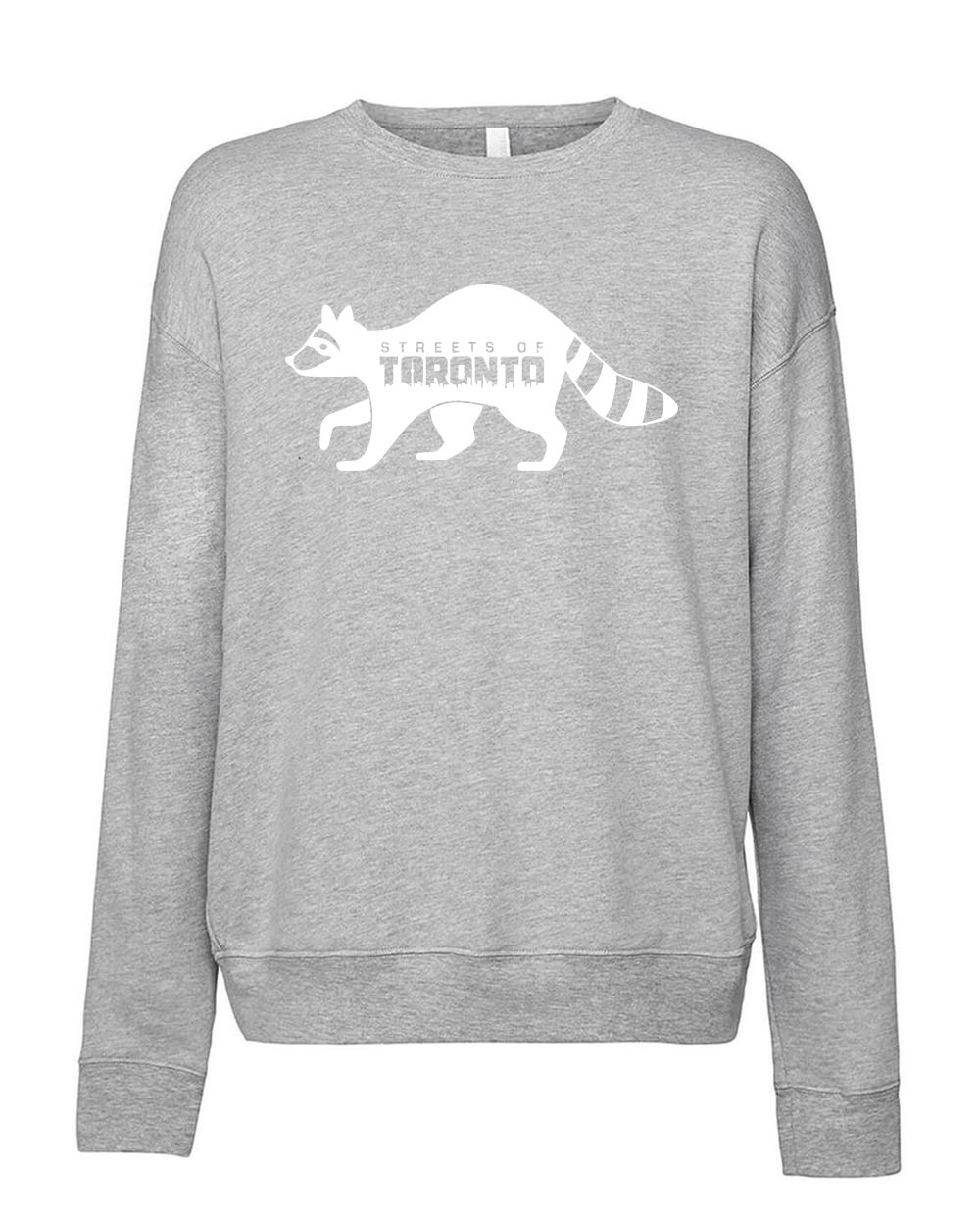 The Raccoon Crewneck in Grey
