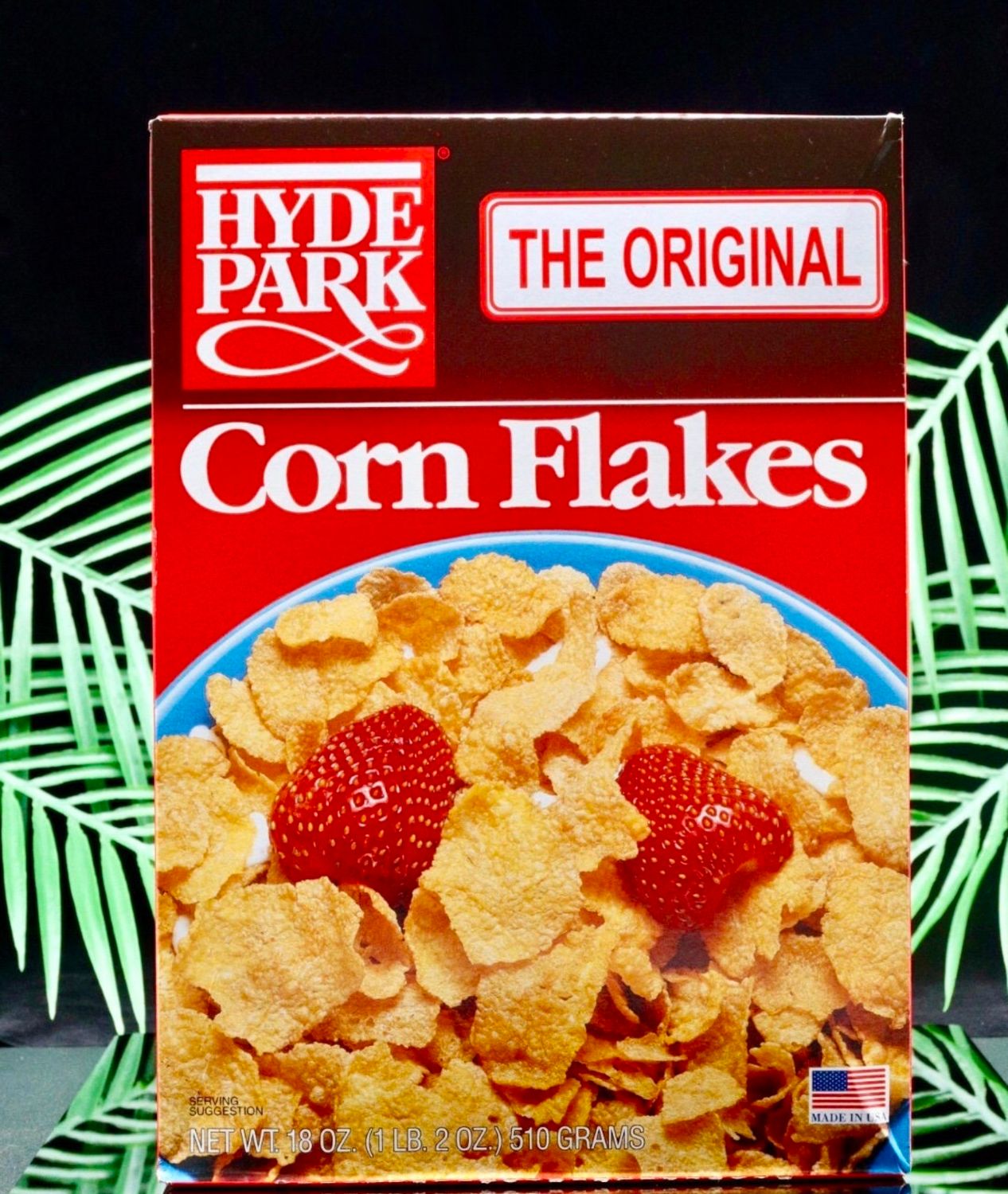 Hyde Park corn flakes 